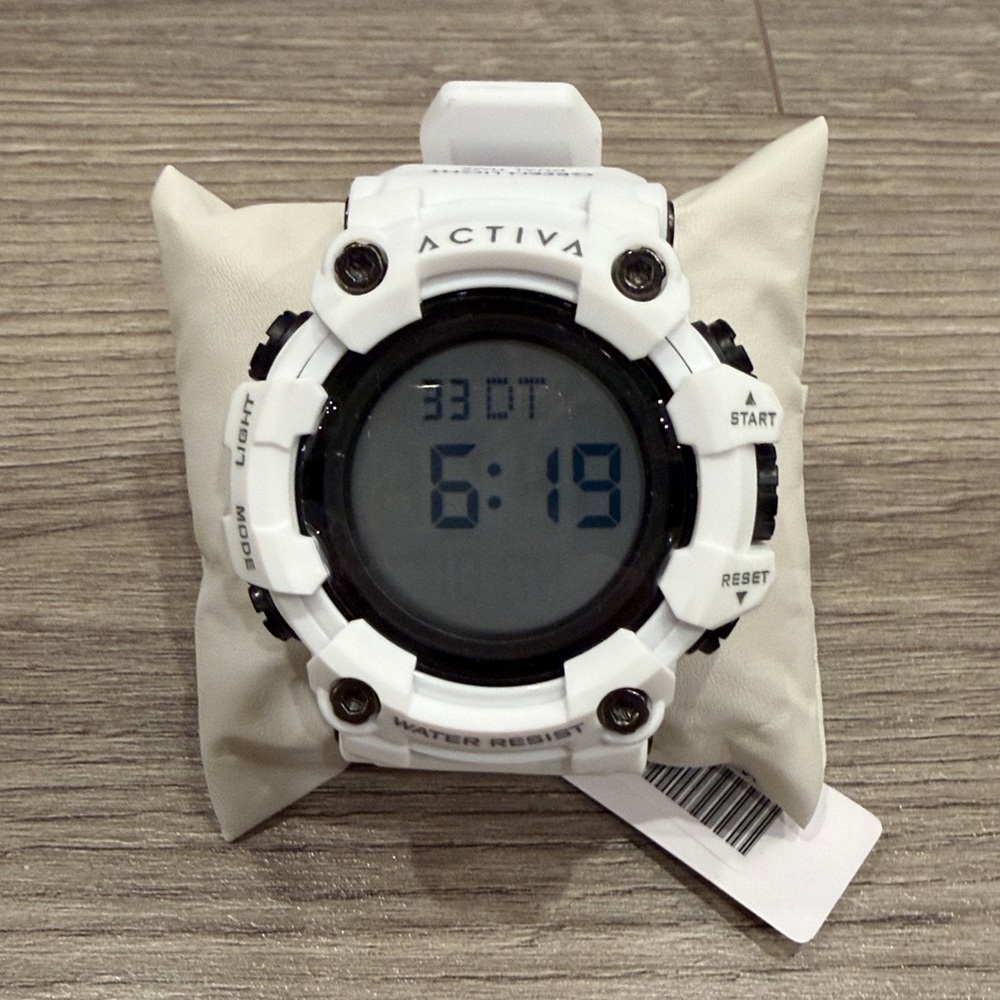 Activa Kadron X Invicta Digital Men's Watch - 53mm, White (ACW1968-004)
